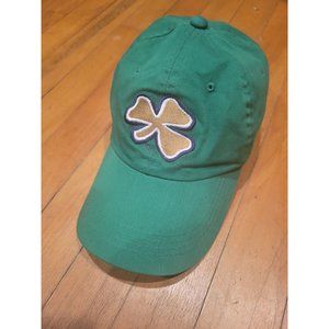 Notre Dame Irish NCAA Olive Green Clover adj Baseball Cap Hat